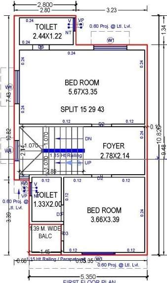  swara swabhagirath Floor Plan First Floor Plan