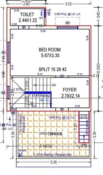  swara swabhagirath Floor Plan Second Floor Plan