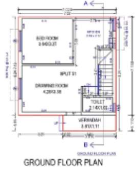  swara swabhagirath Floor Plan Ground Floor Plan