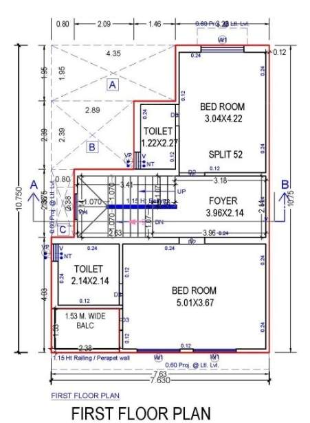  swara swabhagirath Floor Plan First Floor Plan
