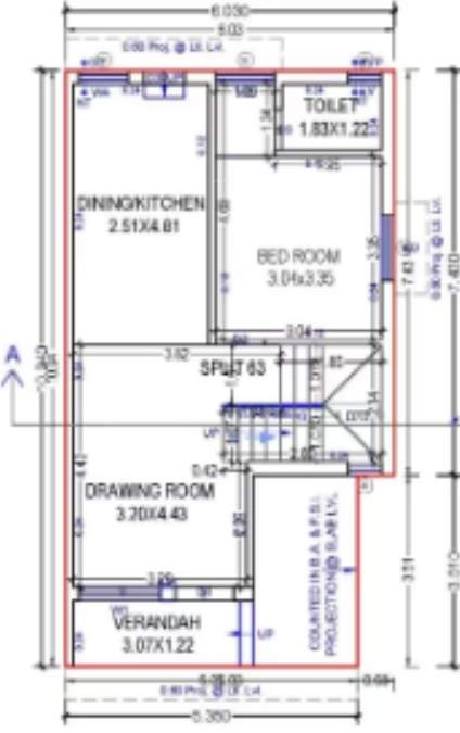  swara swabhagirath Floor Plan Ground Floor Plan