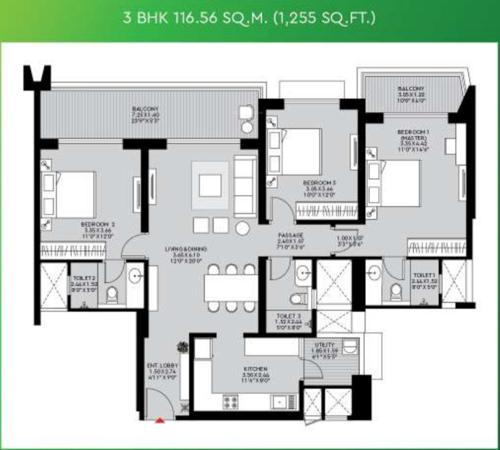  the-greenfront-at-godrej-park-world Floor Plan Floor Plan