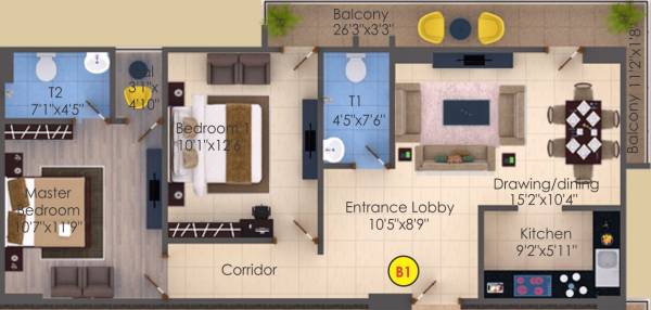  hh-shyama-enclave Floor Plan Floor Plan