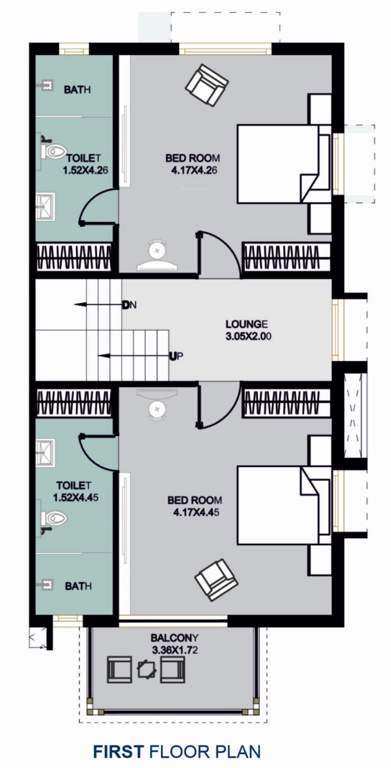  tathastu villa Floor Plan First Floor Plan