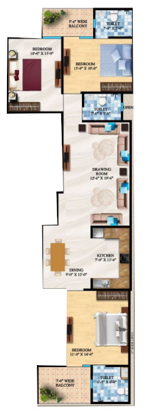  luxury-homz Floor Plan Floor Plan
