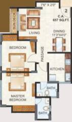  unnathi-woods-phase-iii-c1 Floor Plan Floor Plan