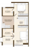 vraj-gopi-residency Floor Plan First Floor Plan