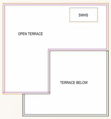 Terrace Floor Plan aashray Floor Plan Terrace Floor Plan