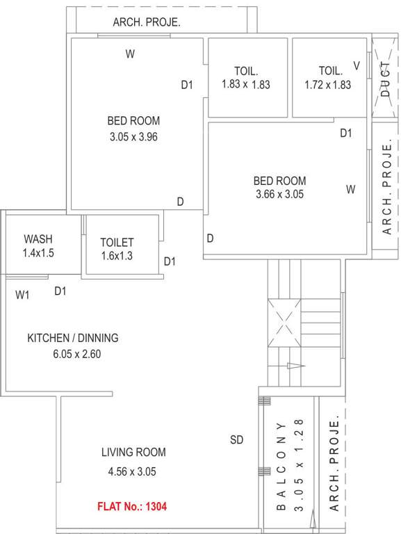  aathrva enclave Floor Plan Lower Level Penthouse Plan