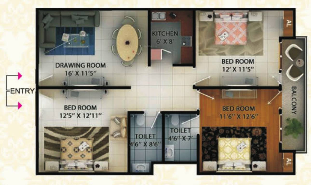  aligarh greens Floor Plan Floor Plan