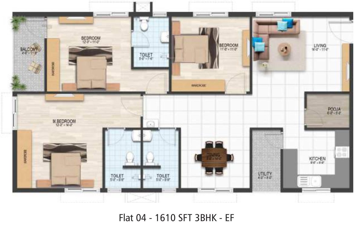  yaksha square Floor Plan Floor Plan