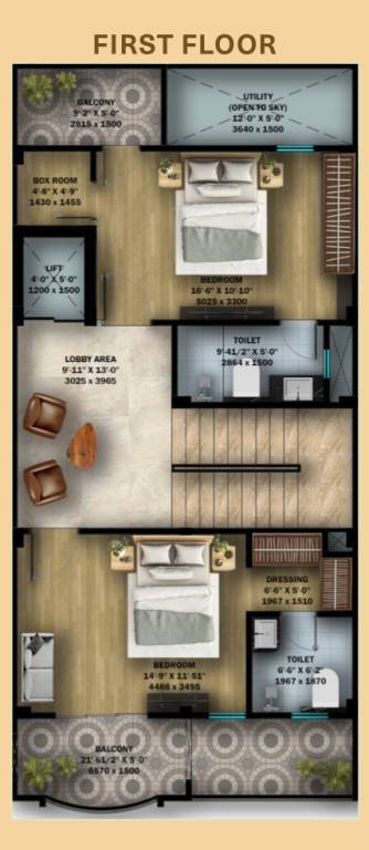  rudraksh paradise Floor Plan First Floor Plan