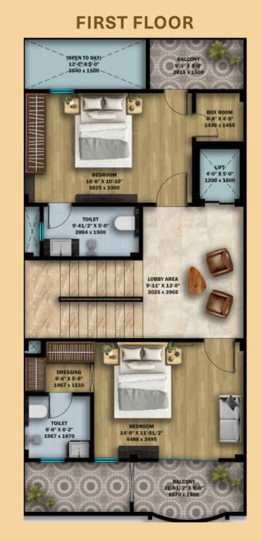  rudraksh paradise Floor Plan First Floor Plan
