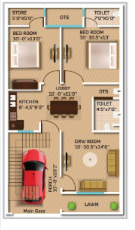  unicity Floor Plan Ground Floor Plan