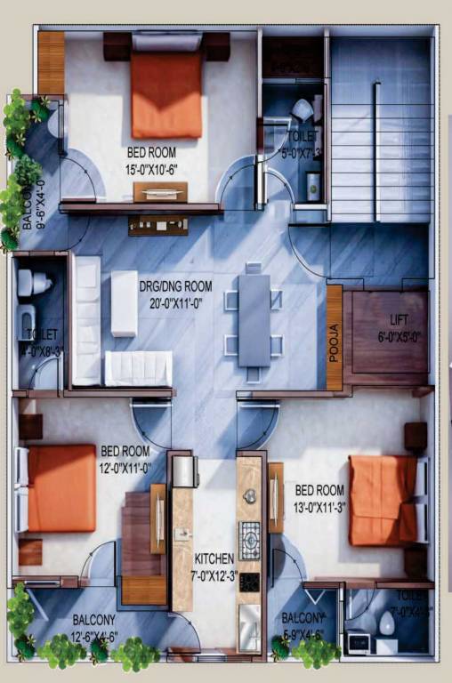 jovian luxury homes Floor Plan Floor Plan