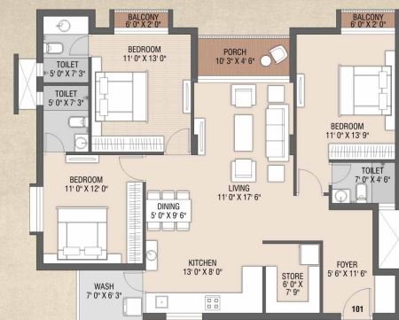  palms Floor Plan Floor Plan