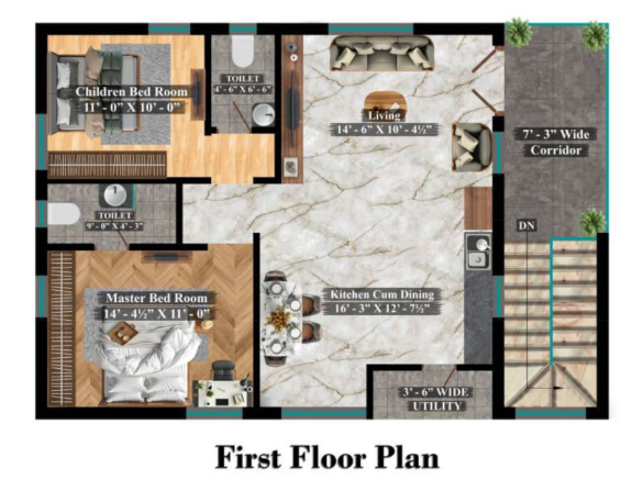 First Floor Plan leela vamsi s royal city Floor Plan First Floor Plan