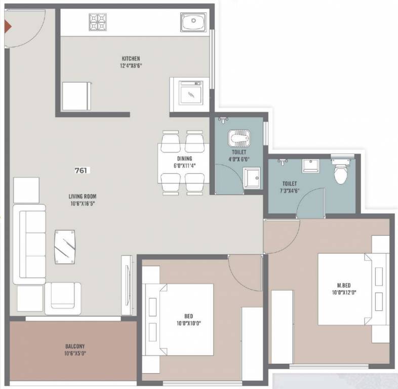  tathastu phase ii Floor Plan Floor Plan