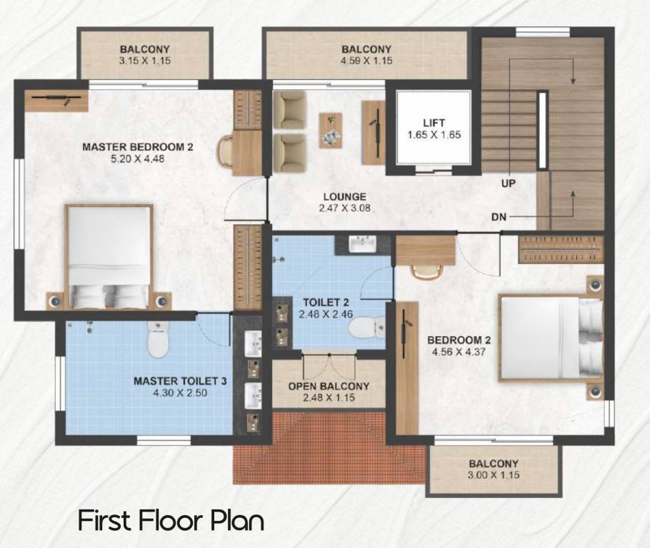  casa de praia Floor Plan First Floor Plan