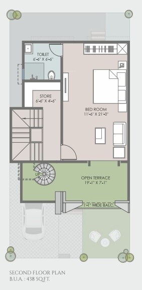  prakruti harmony Floor Plan Second Floor Plan