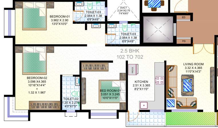  mangalmurti iii Floor Plan Floor Plan