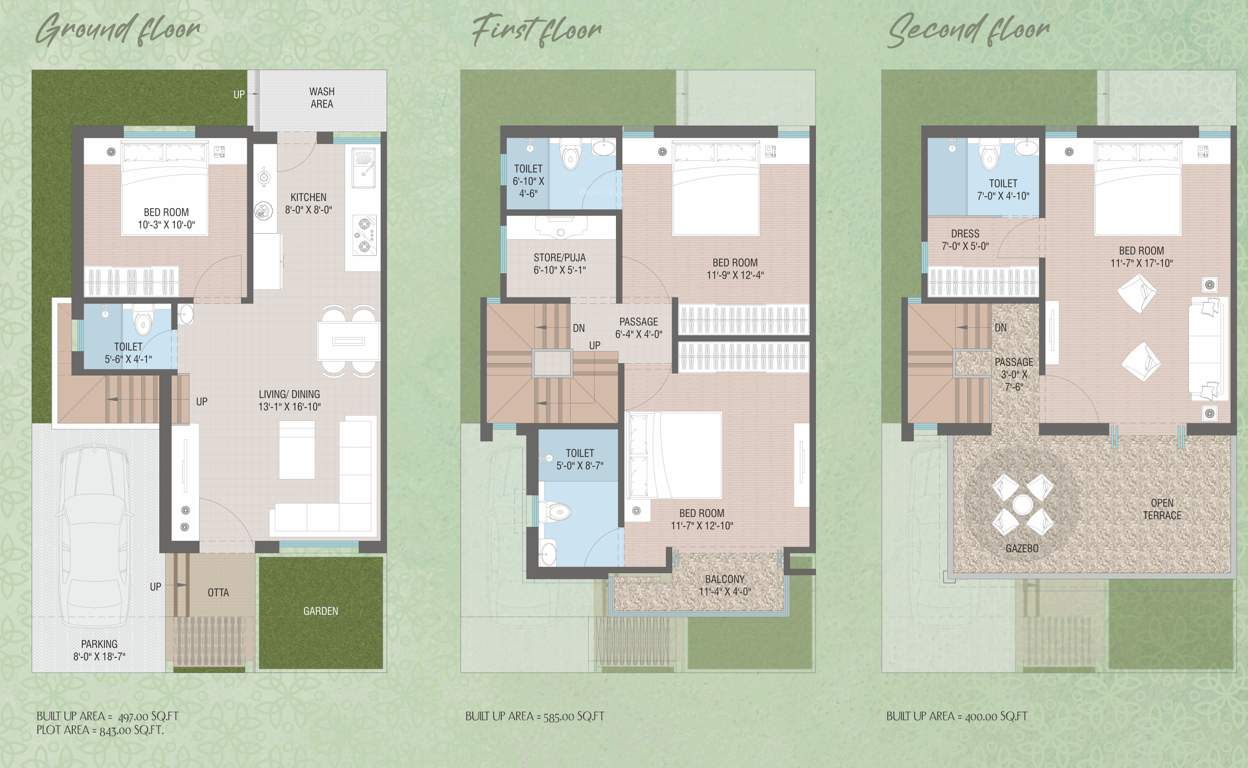  rhythm bunglows Floor Plan Floor Plan