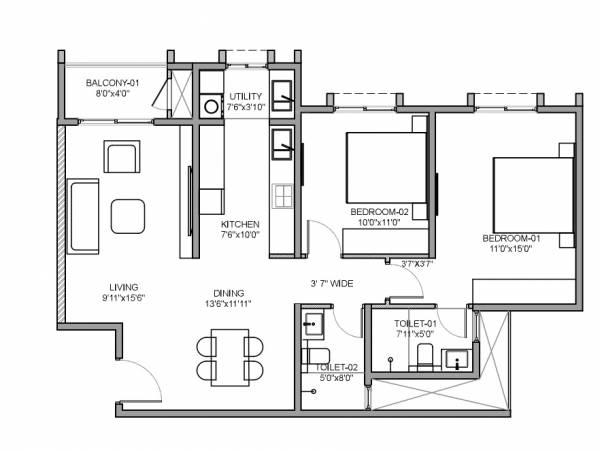  birla-evara Floor Plan Floor Plan