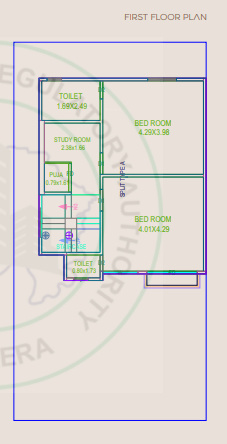 First Floor Plan orchid-24 Floor Plan First Floor Plan