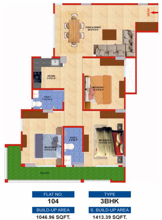  sunrise heights Floor Plan Floor Plan