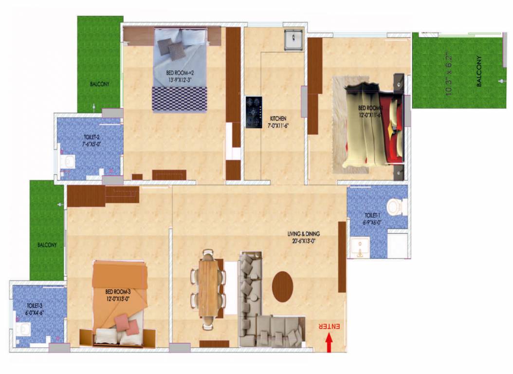  sunrise heights Floor Plan Floor Plan