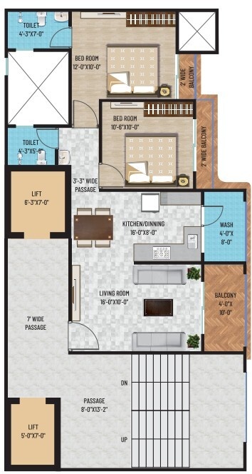 Floor Plan  shree siddheshwaray platinum Floor Plan Floor Plan