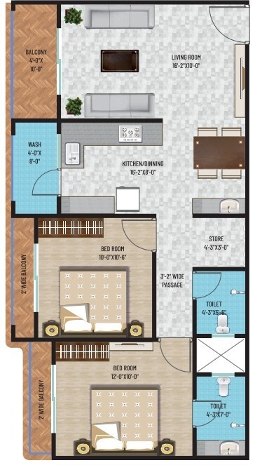 Floor Plan  shree siddheshwaray platinum Floor Plan Floor Plan