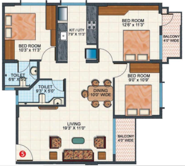 platinum lifestyle Floor Plan Floor Plan