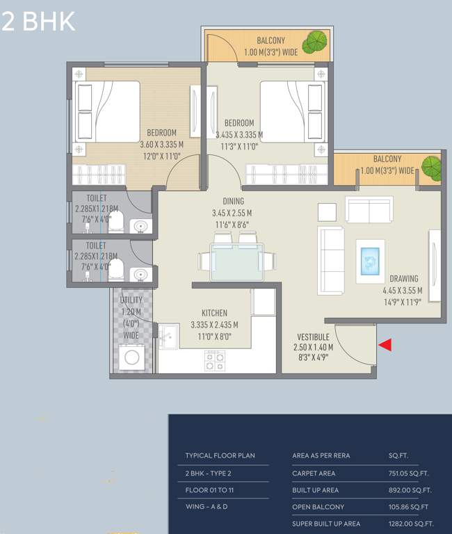  aaditya residency Floor Plan Floor Plan