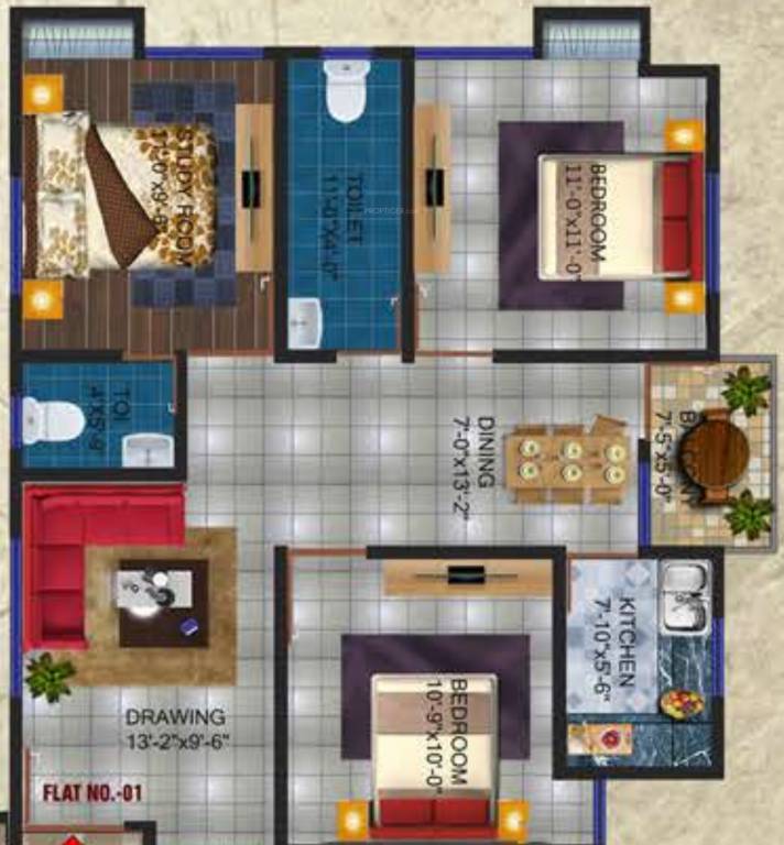  girija vihar Floor Plan Floor Plan