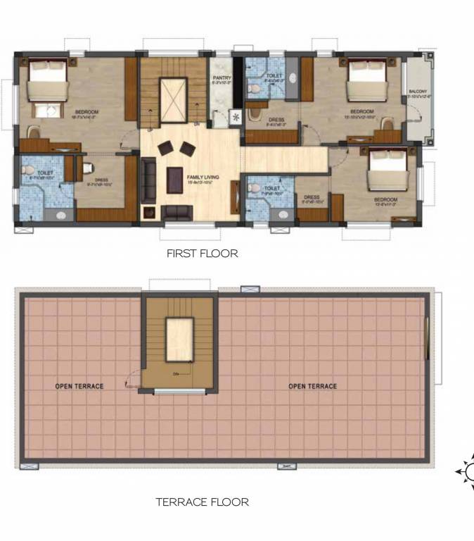 First Floor Plan estate villa Floor Plan First Floor Plan