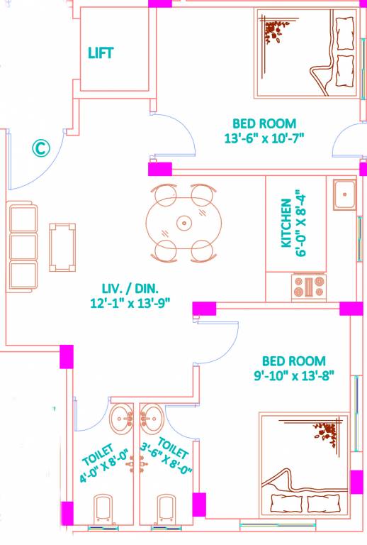  sagnik apartment Floor Plan Floor Plan