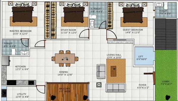  meher-abode Floor Plan Floor Plan