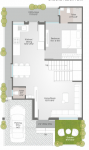 Ground Floor Plan  narayan-exotica Floor Plan Ground Floor Plan