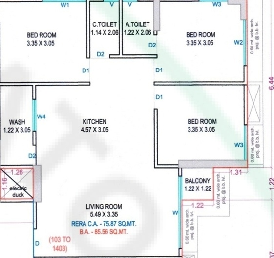  amar-luxuria Floor Plan Floor Plan