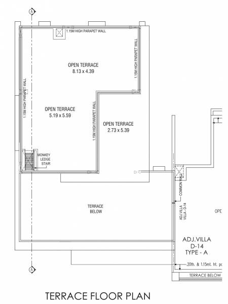  the-north-park-phase-8 Floor Plan Terrace Floor Plan