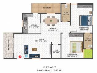 Floor Plan vishnu-shanker-residency Floor Plan Floor Plan