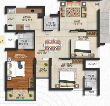  kalpavriksha Floor Plan Floor Plan