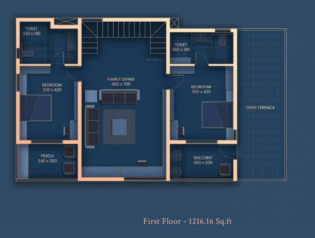 casa aventis Floor Plan First Floor Plan