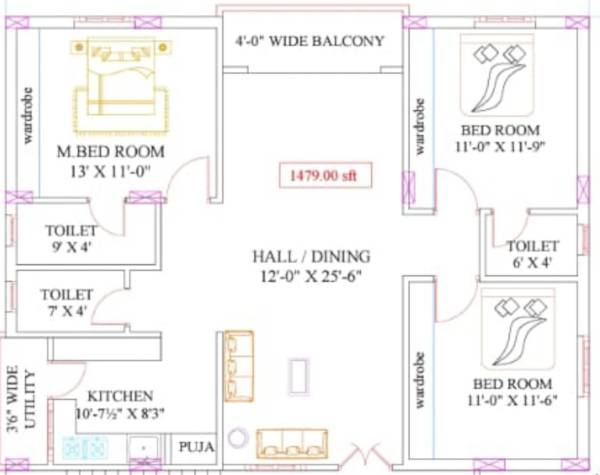  heights Floor Plan Floor Plan