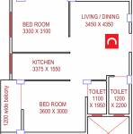  rudrani-residency Floor Plan Floor Plan