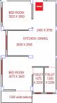  rudrani-residency Floor Plan Floor Plan