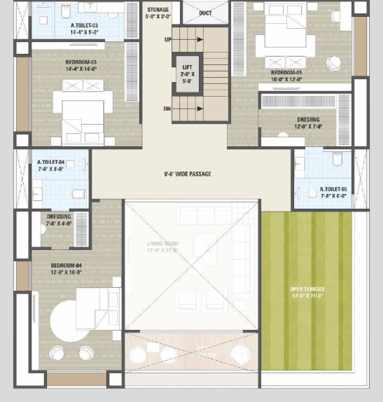  nityanta Floor Plan Lower Level Duplex Plan