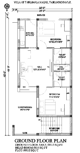  susheela-avenue Floor Plan Ground Floor Plan