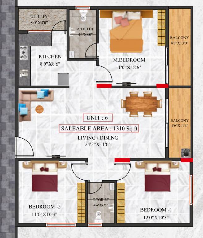 Floor Plan sv brundhavanam Floor Plan Floor Plan